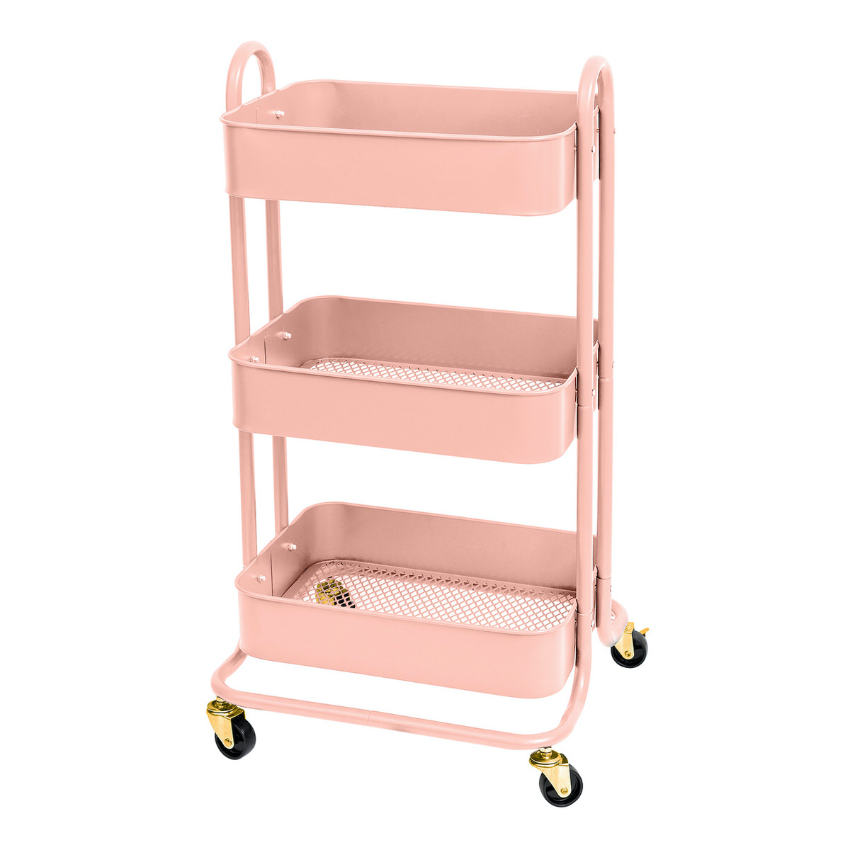 Carro de almacenamiento con ruedas Pink + bolsa organizadora para carrito -  We R — Hobby Lovers