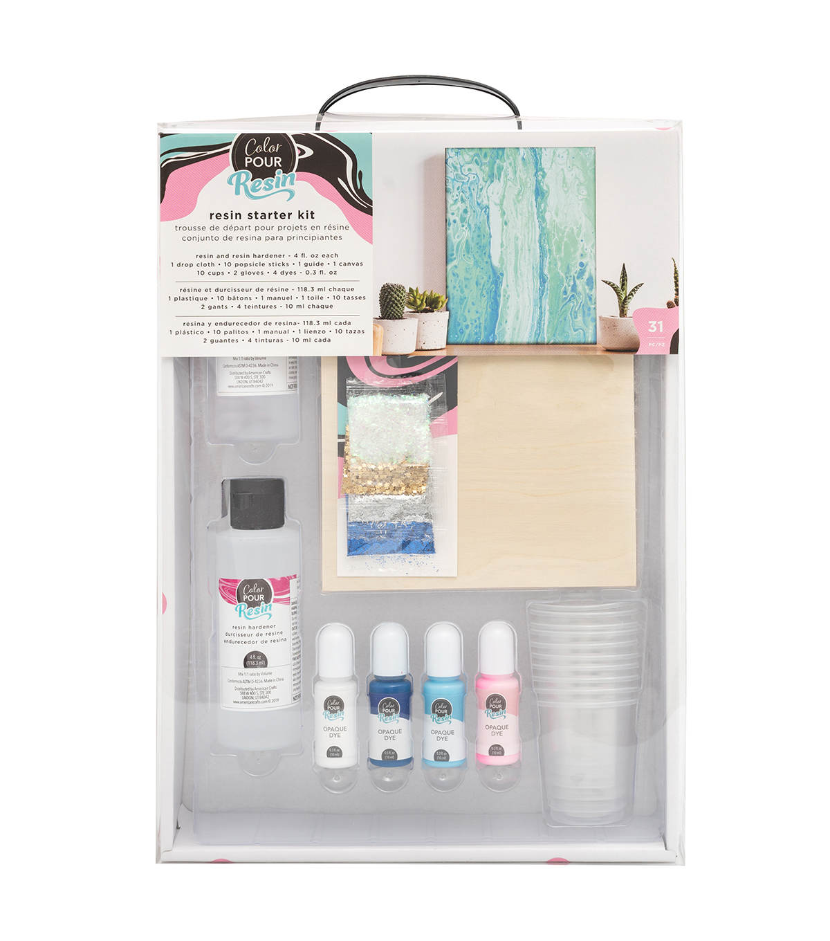 Kit de inicio de resina - Color pour Resin — Hobby Lovers