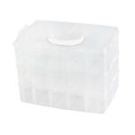 Caja de almacenamiento de 3 niveles