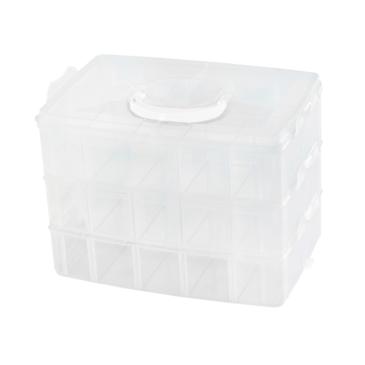 Caja de almacenamiento de 3 niveles