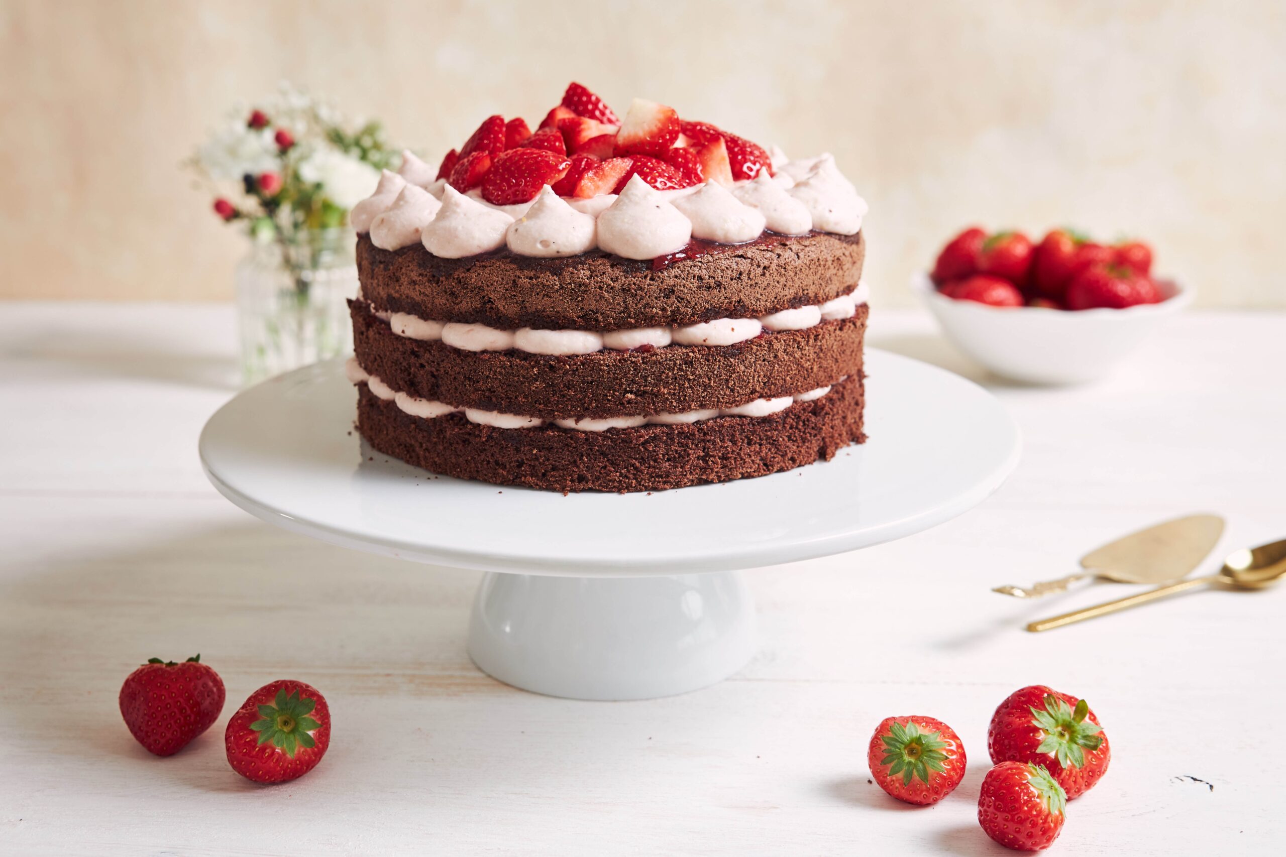 Tortas con doble relleno